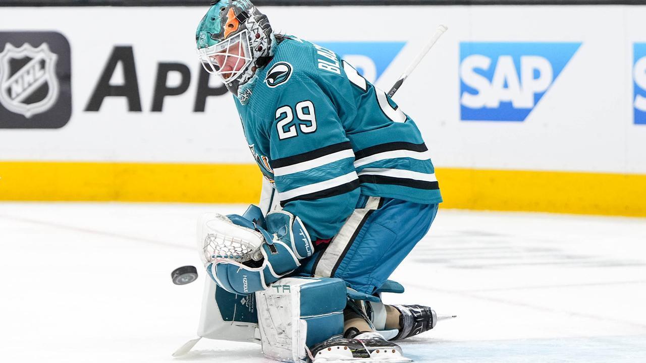 Mackenzie Blackwood to San Jose’s rescue