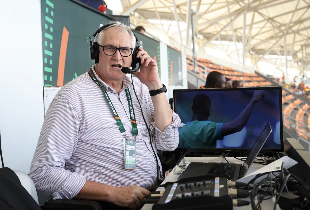 Voice of African football commentary