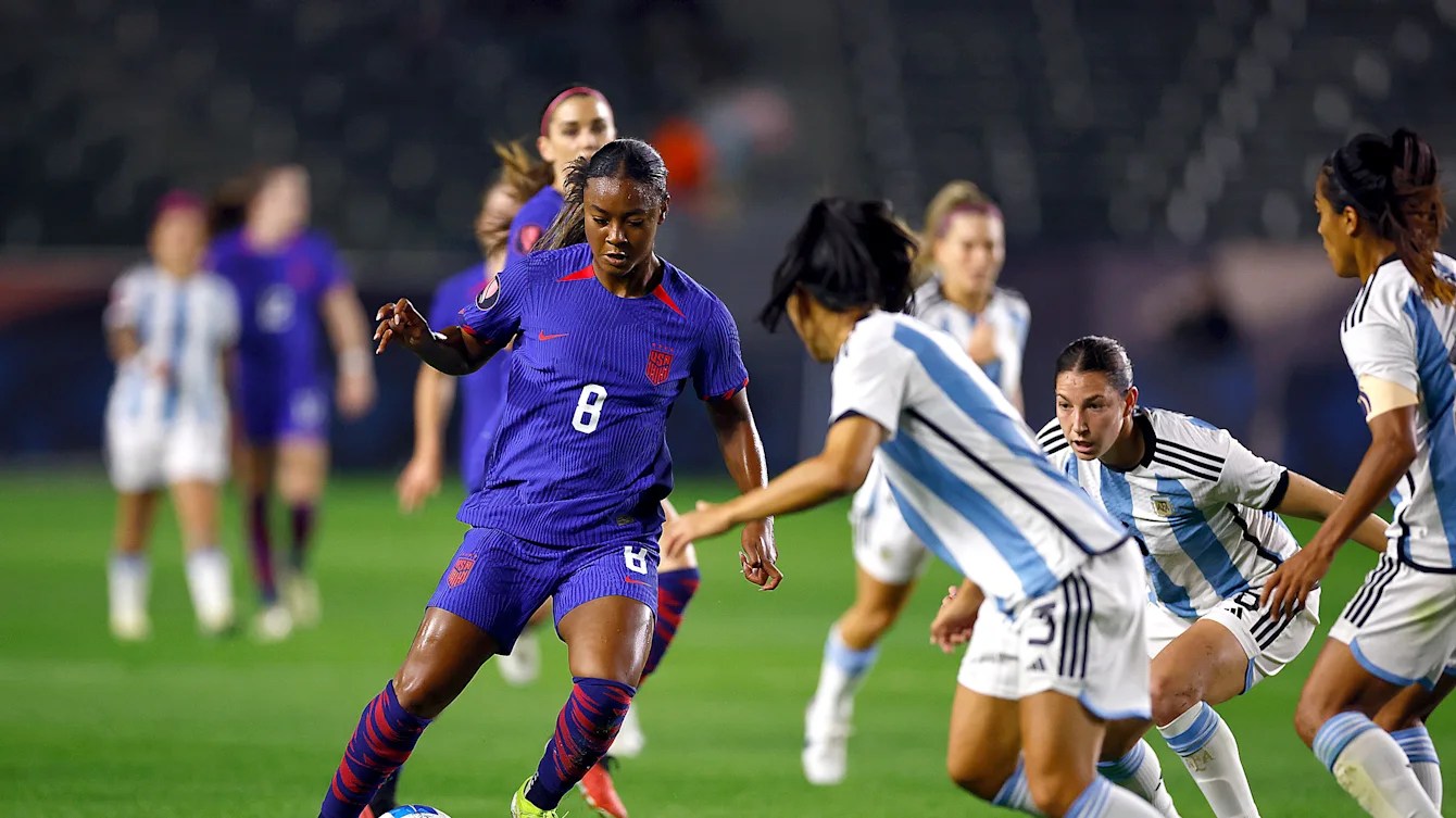 USWNT steamrolls past Argentina