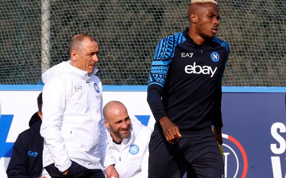 Victor Osimhen scores on return