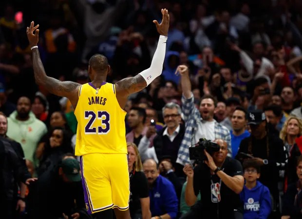LeBron inspired comeback win over Clippers