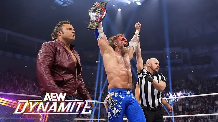 Adam Copeland captures the TNT championship