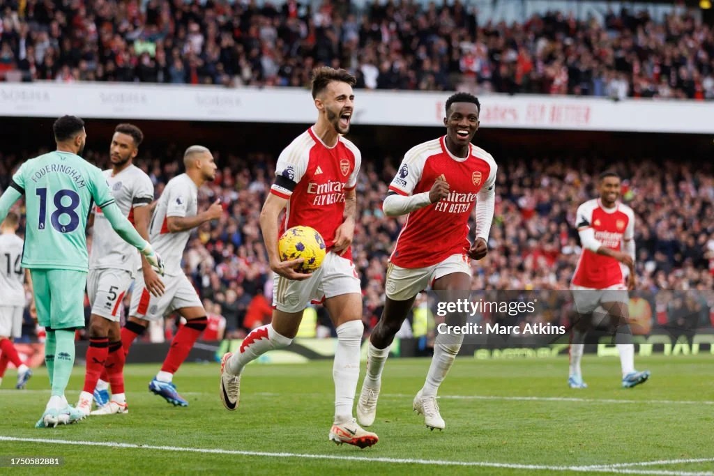 Sheffield United battles free-scoring Arsenal