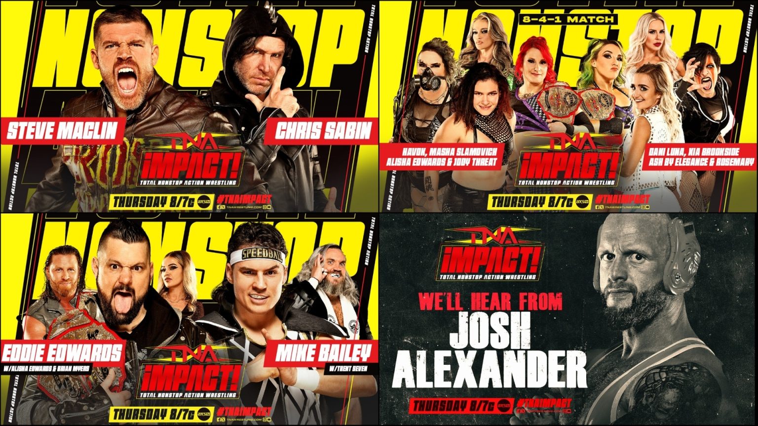 TNA iMPACT! Thursday on AXS TV