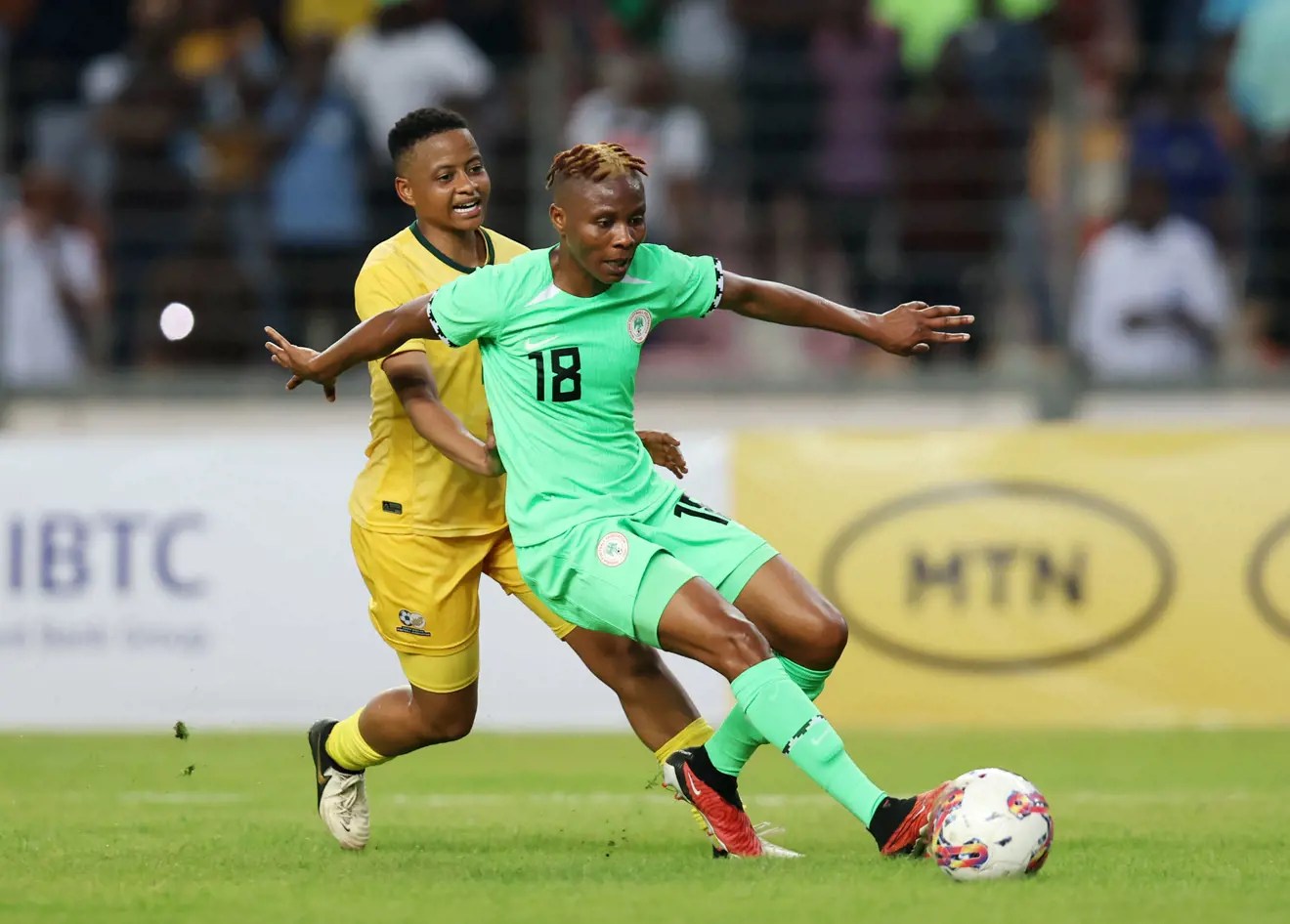 Super Falcons pip Bayana Bayana