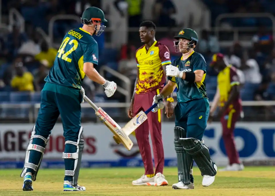 Inglis and Green's Destructive Inning Was Total Clueless For West Indies .