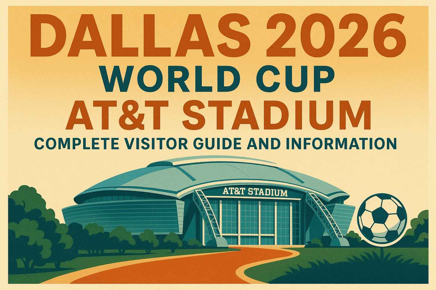Dallas 2026 World Cup AT T Stadium Guide Overview 44 28P 