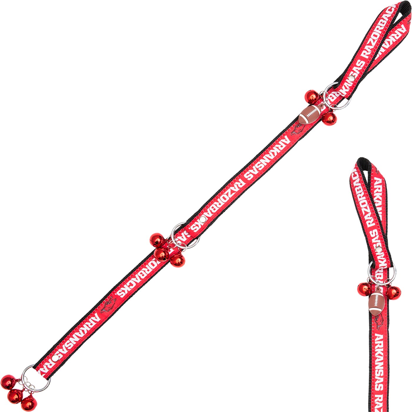 Arkansas Razorbacks Dog Training Bells