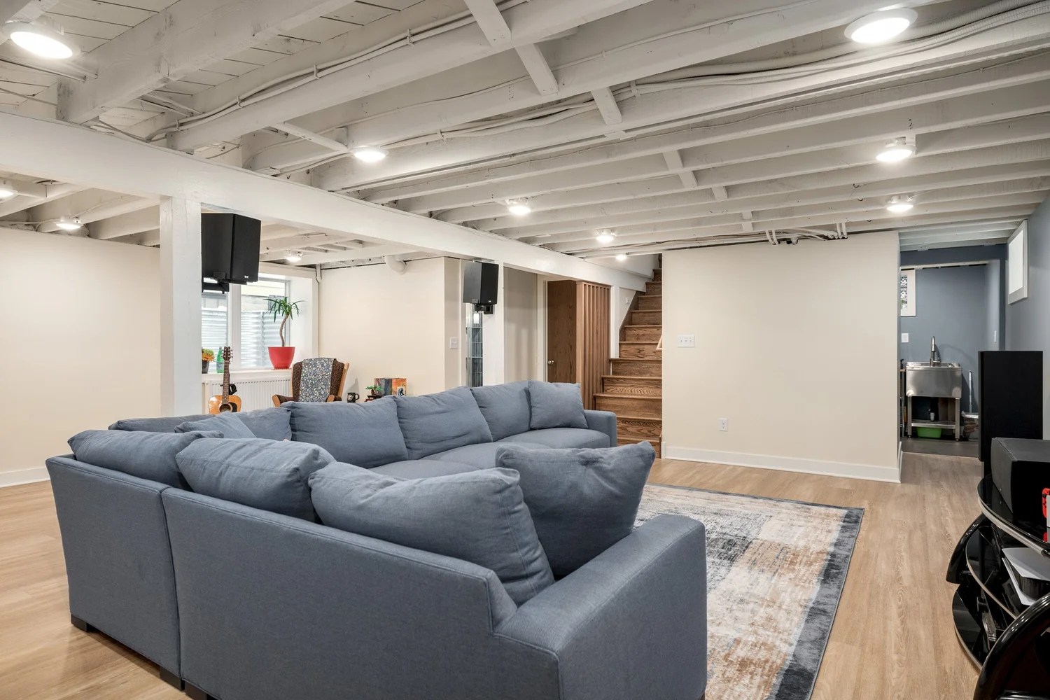 summit nj basement remodel 10