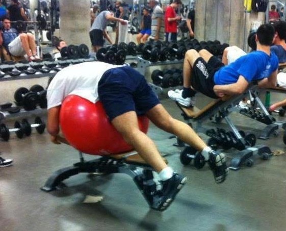 Spotto bench press · #5 . The Wackiest Exercises Ever Caught on Camera - Second Edition