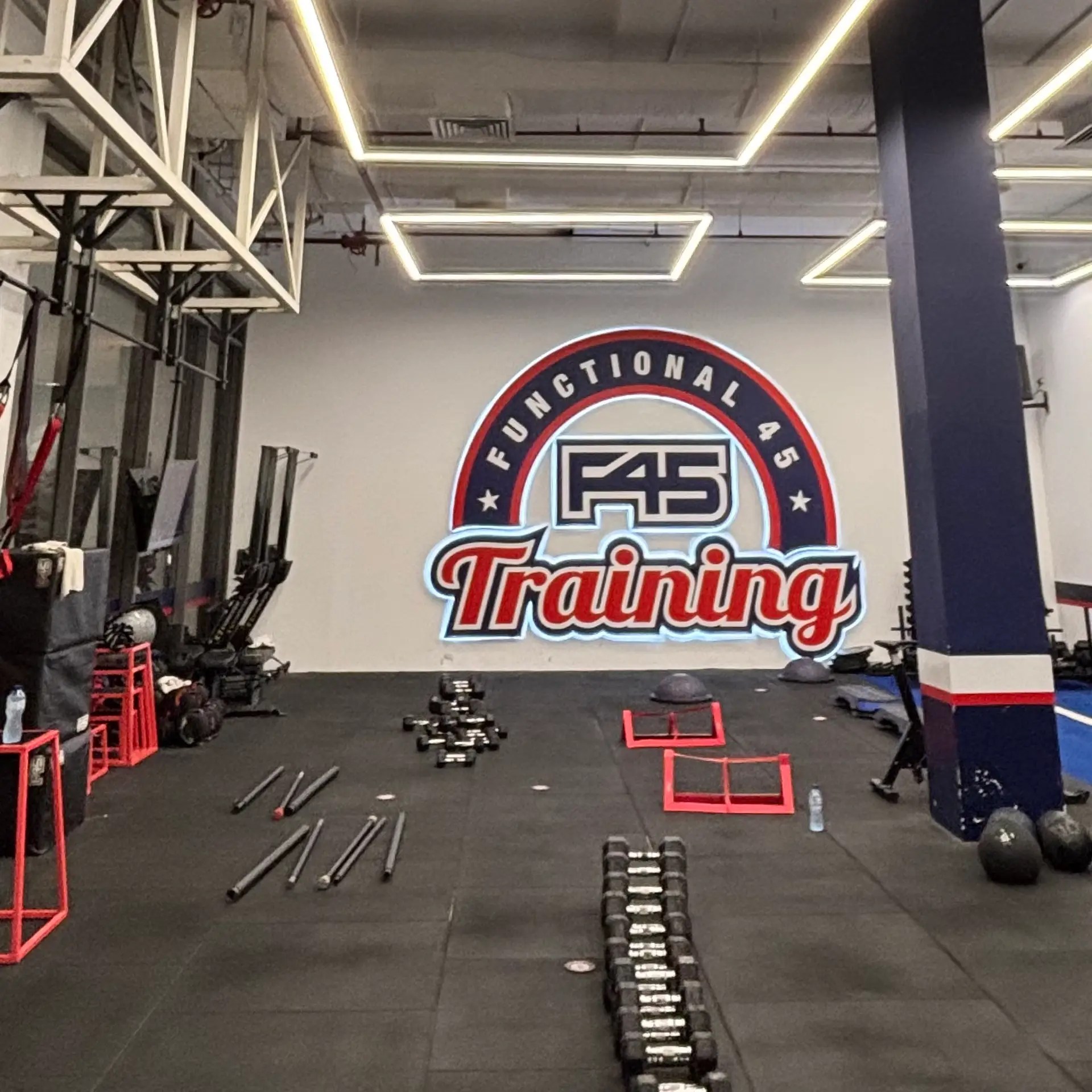 F45 Training room