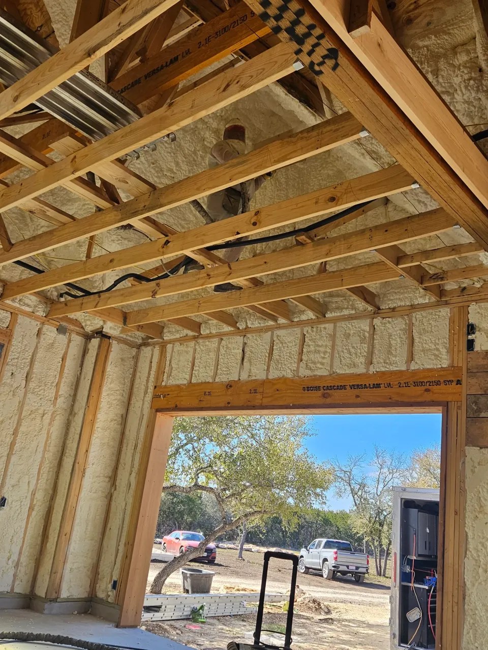 Open-Cell Spray Foam services in Leander, TX
