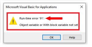 How To Resolve Object Variable Or With Block Variable Not Set Error In - Desktop Abstract Images for Desktop