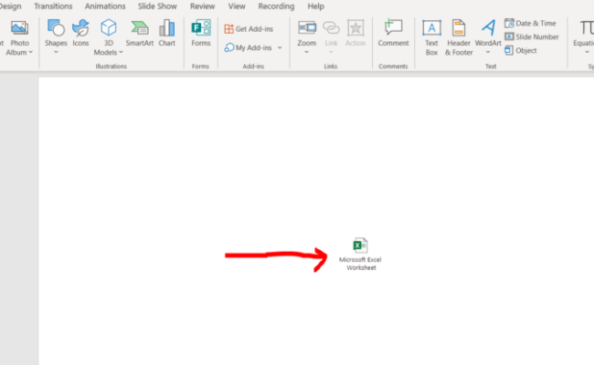 How To Insert Excel Spreadsheet Into PowerPoint | SpreadCheaters