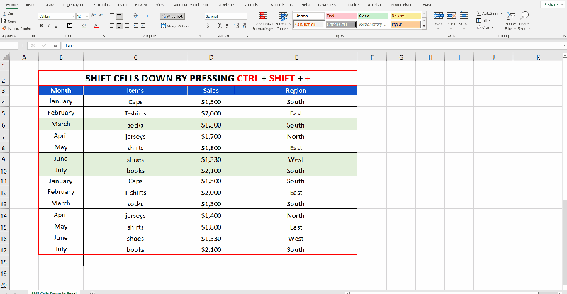 How To Shift Rows Down In Excel 3 Simple Easy Ways Excel - Premium Dark Design Gallery - Full HD
