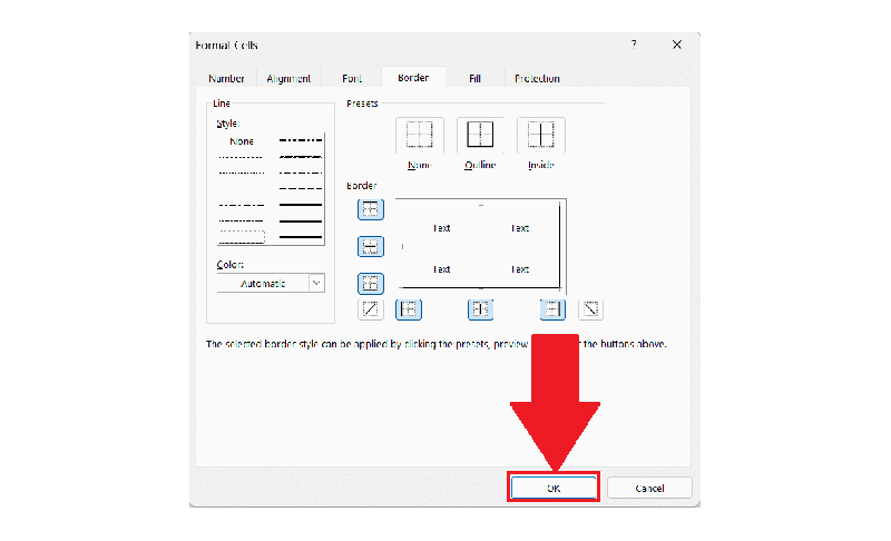 How To Add Gridlines To Specific Cells In Microsoft Excel Spreadcheaters - Ocean Arts - Stunning Mobile Collection