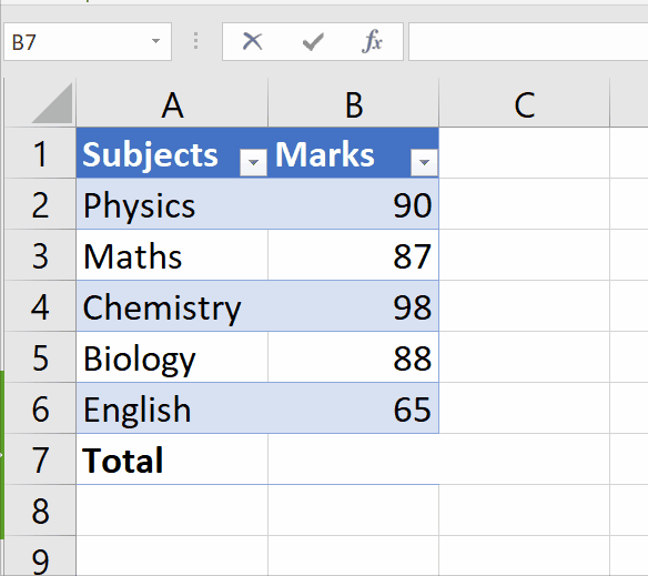 How to add cells in excel