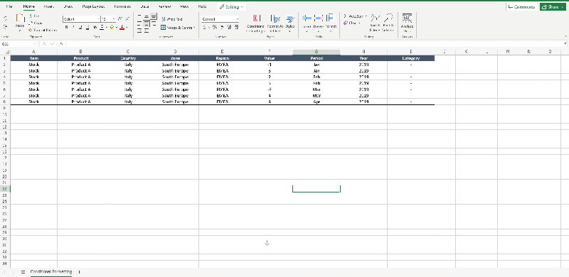 Solved Q Apply Conditional Formatting To Column C Use The Chegg Com - Premium Ocean Illustration Gallery - Mobile