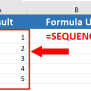 How To Use Sequence In Excel | SpreadCheaters