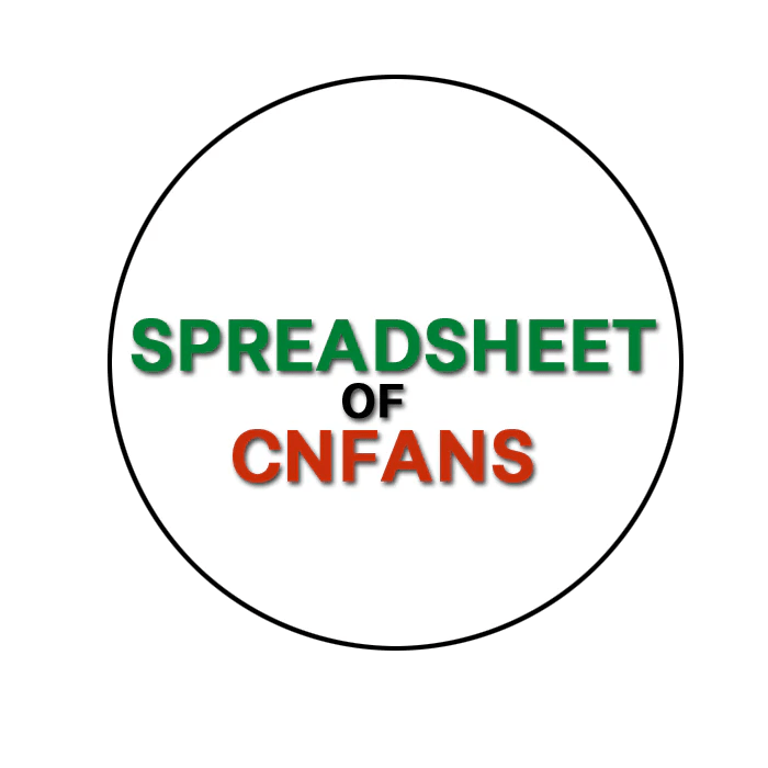 Cnfans Spreadsheet - Download Classic Minimal Illustration | Full HD