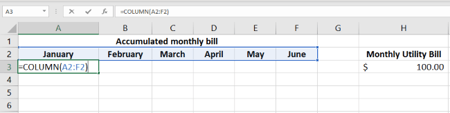 16 array column functions The array column functions