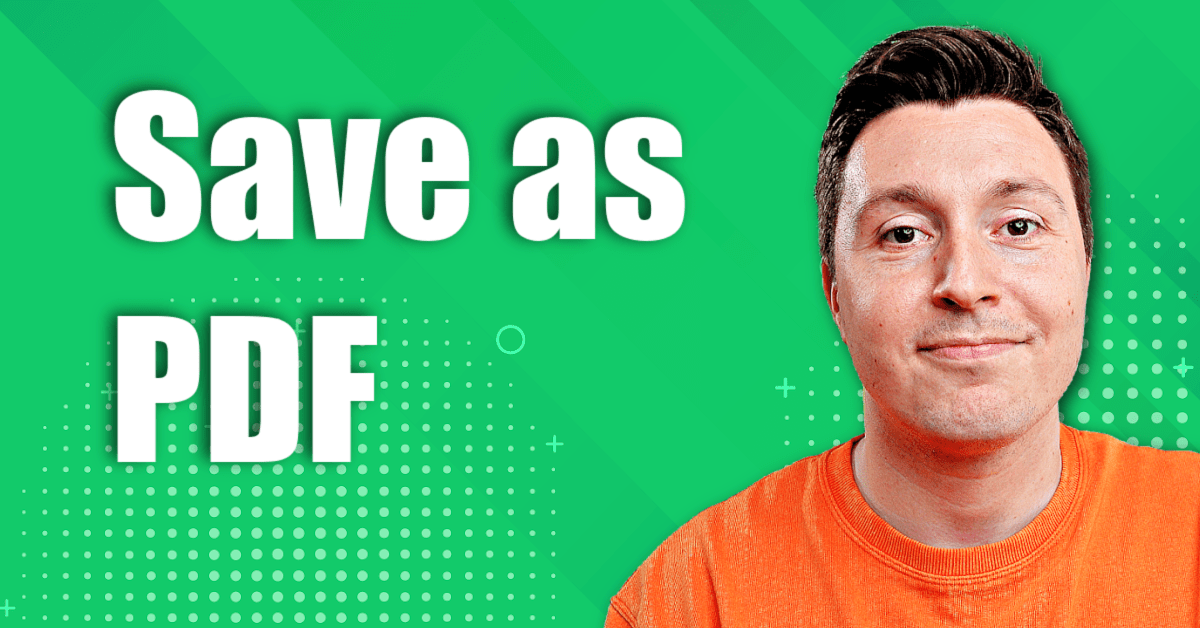 How to save excel as pdf: single sheet or entire file (2024)