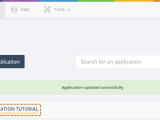 Custom Application Tutorial