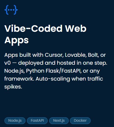 vibe-coded web apps