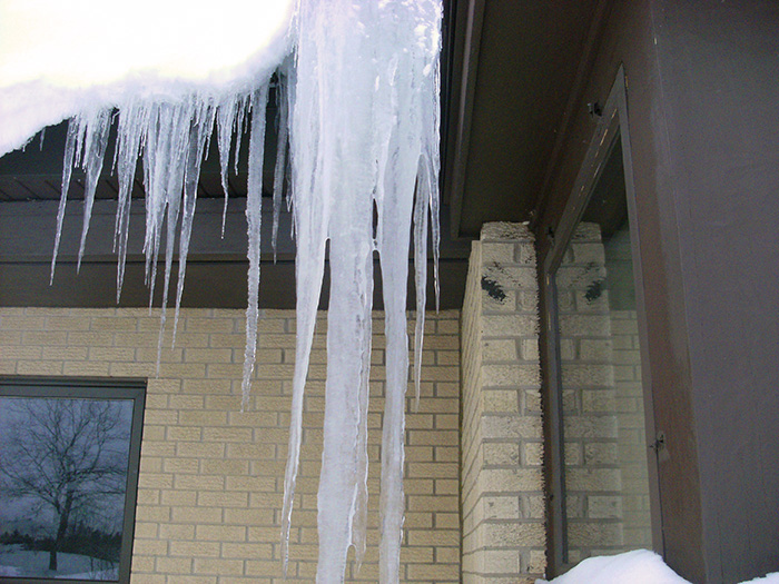 Springfield sample of Ice damage