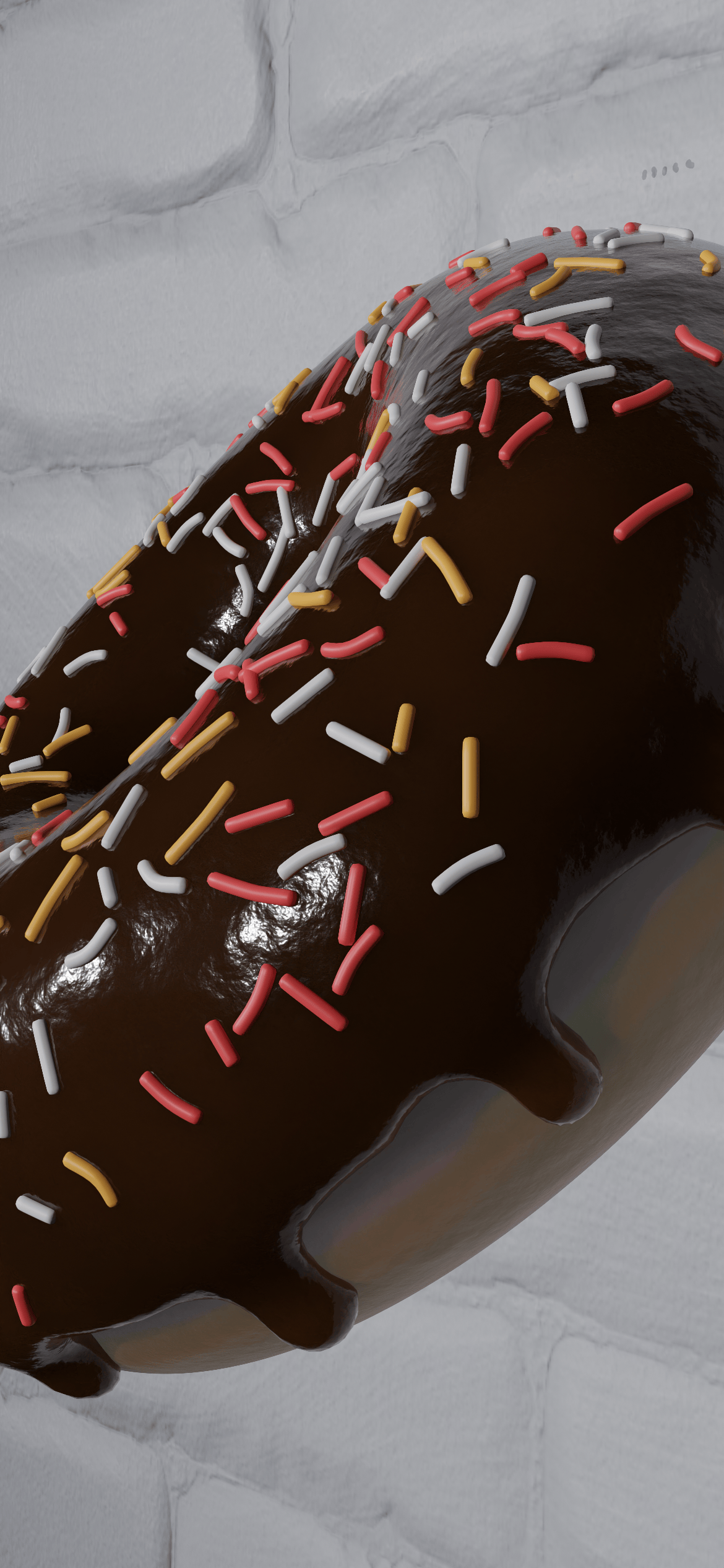 Artwork from 3D Donut Render by Jaden Erickson