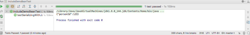 @JsonInclude Test Output