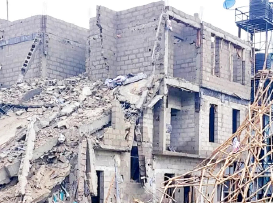 Another Two-Storey Building Collapses in Lagos, One Injured as Government Orders Investigation