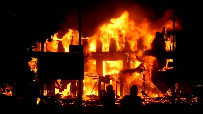Fire Guts Section of Oba Market in Benin, Authorities Blame Faulty Solar Panel