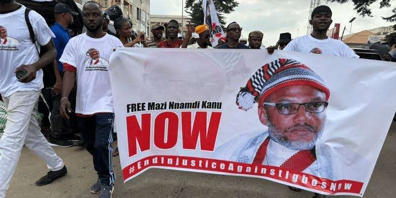 Mixed Reactions Trail Abuja ‘Free Nnamdi Kanu’ Protest Despite Police Crackdown