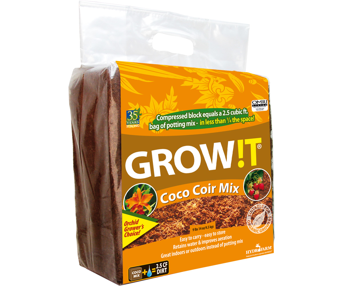 GROW!T Organic Coco Coir Block