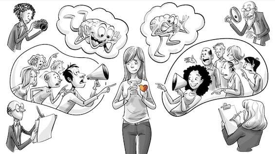 Intrinsic And Extrinsic Motivation - Best Colorful Illustrations in Full HD