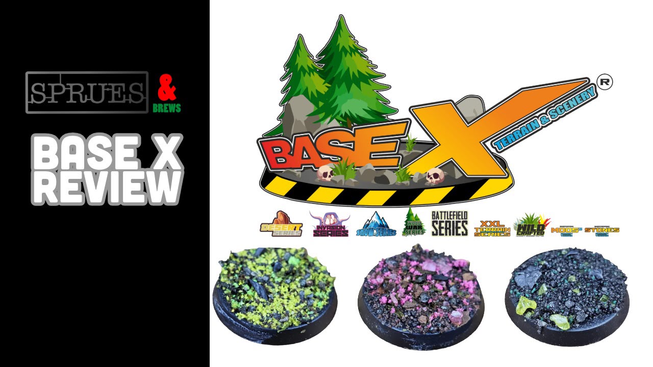 Base X Basing Materials Review