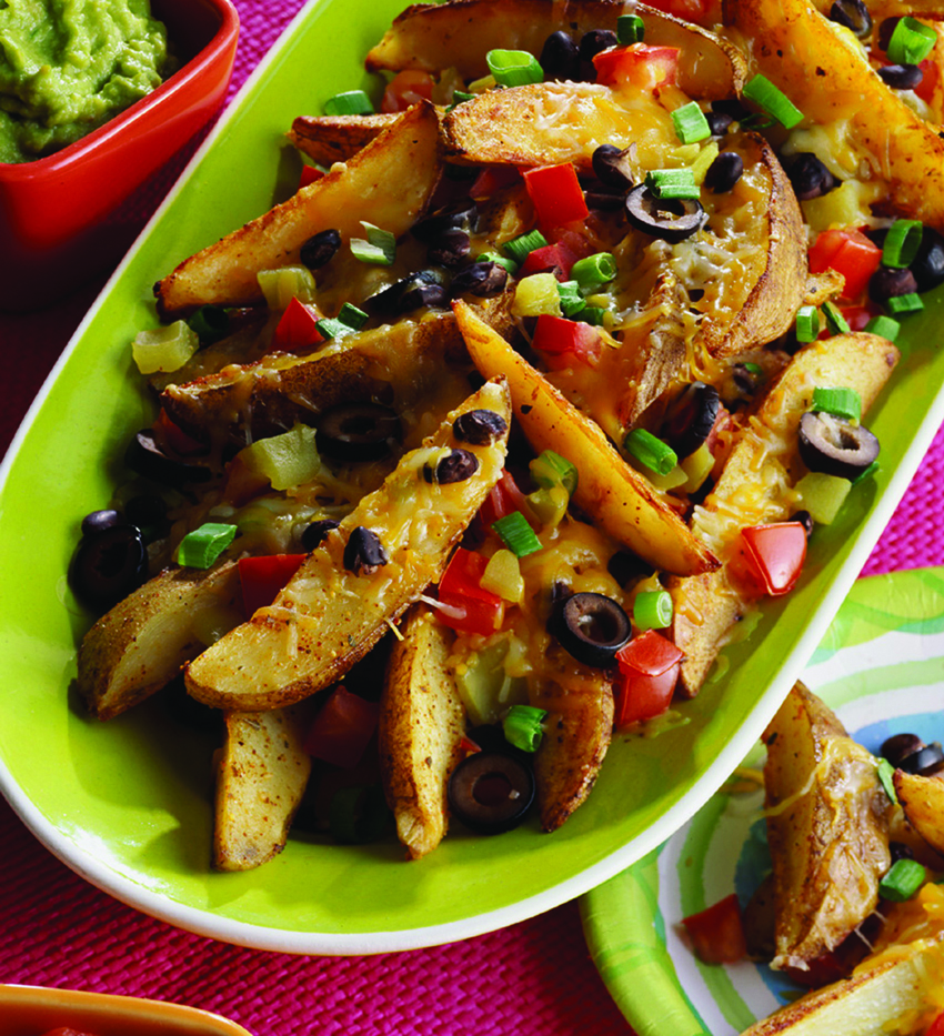 Baked Potato Nachos Recipe Spry Living