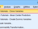 Spss Clone Variables Tool