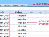 Spss Z Test Confidence Interval Single Proportion