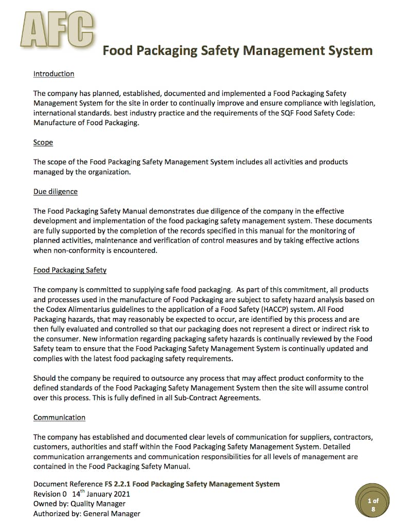 Sqf Code Packaging Safety Management System Sqf Code - Ultra HD City Arts for Desktop