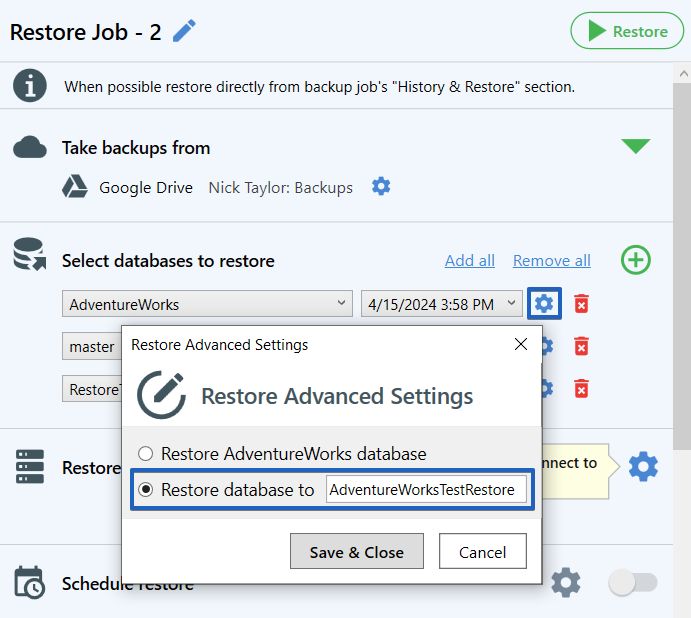 Restore Job Sqlbackupandftp Documentation - Colorful Design Collection - Desktop Quality