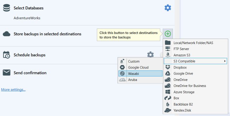 S3 Compatible Wasabi Sqlbackupandftp Documentation - Abstract Art Collection - 8K Quality