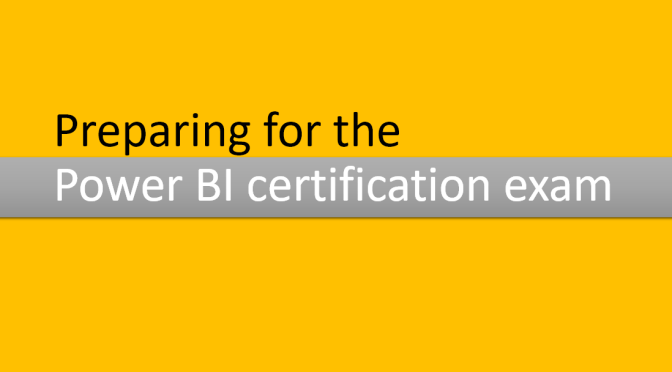 power bi certification exam study preparation materials