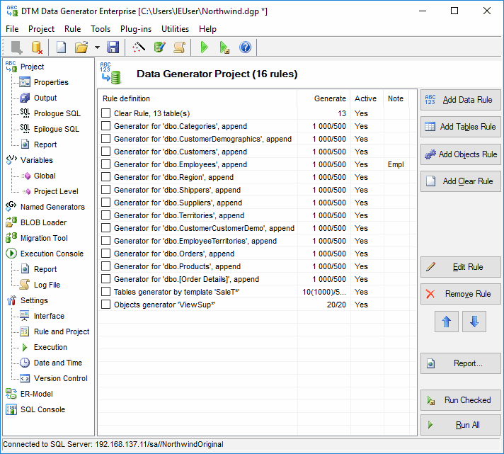 Data inconsistency occurs when similar data is kept in different formats in more than one file. Dtm Data Generator About The Test Data Generator