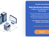 Webinar Data Warehouse Modernization Under The Kover Of Business