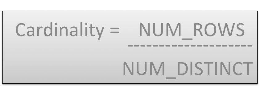 Cardinality Histplot Optimizer Histograms