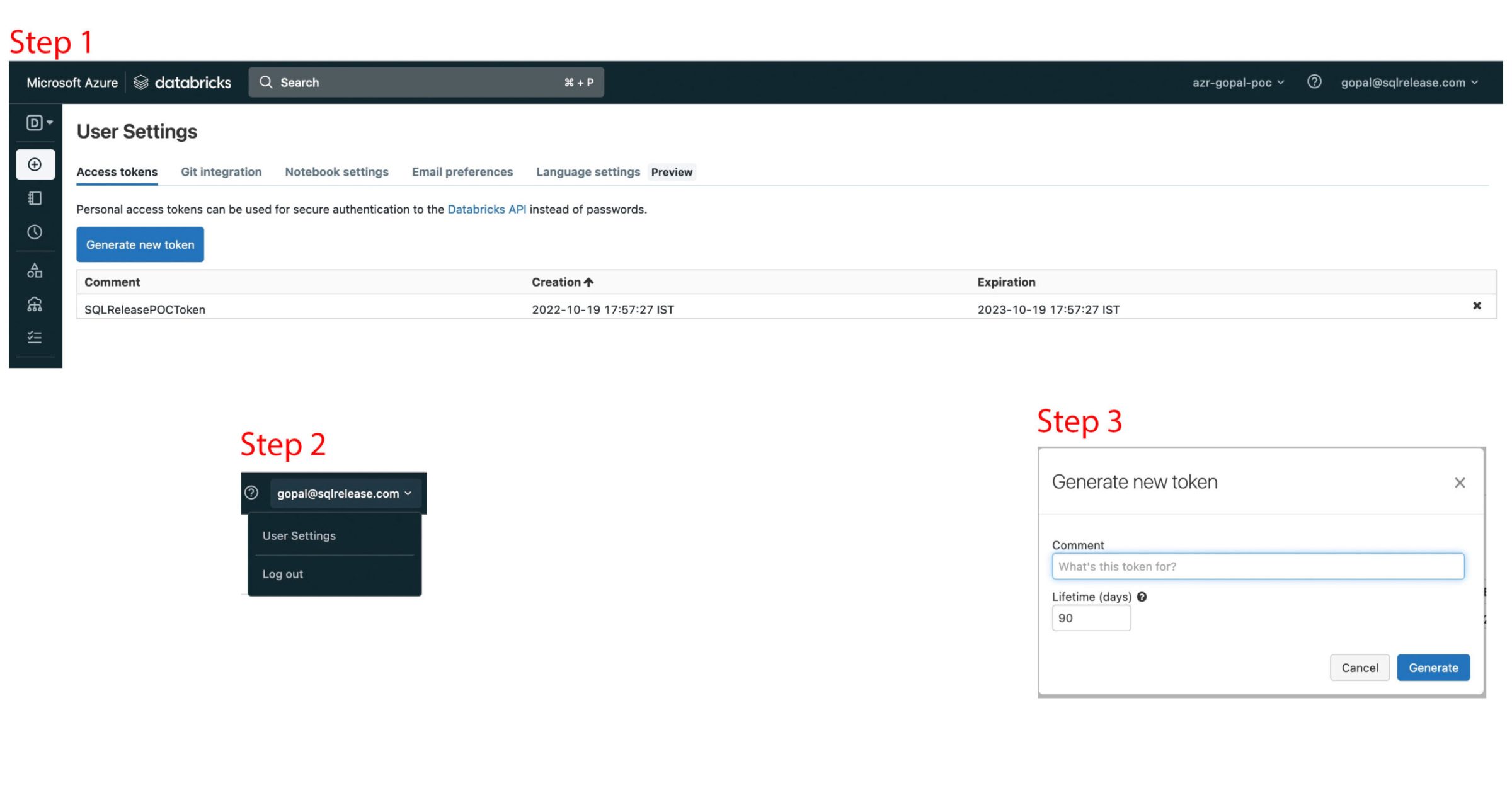 Download a file from DBFS Databricks to the local machine SQLRelease