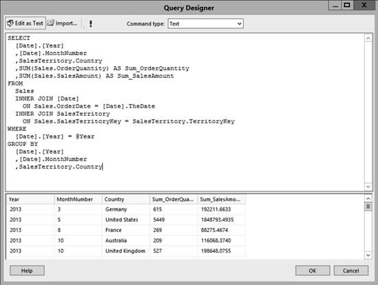 Professional SSRS 2016 Preview: Chapter 5 – Data Access & Query Basics ...
