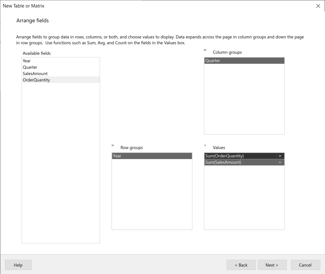 02: Alternate Row Shading in Matrix (with Column Groups) – Paul Turley ...